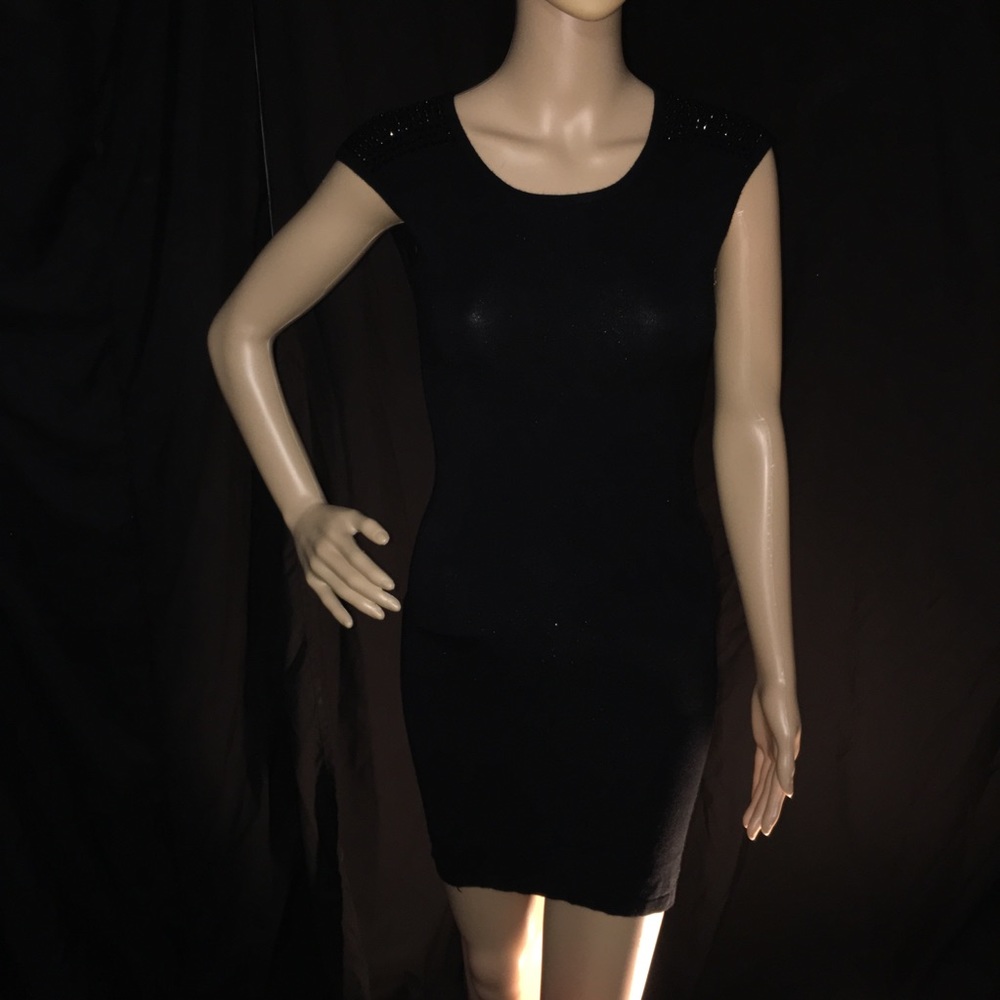 EXPRESS sweater dress w/ grommets on shoulder